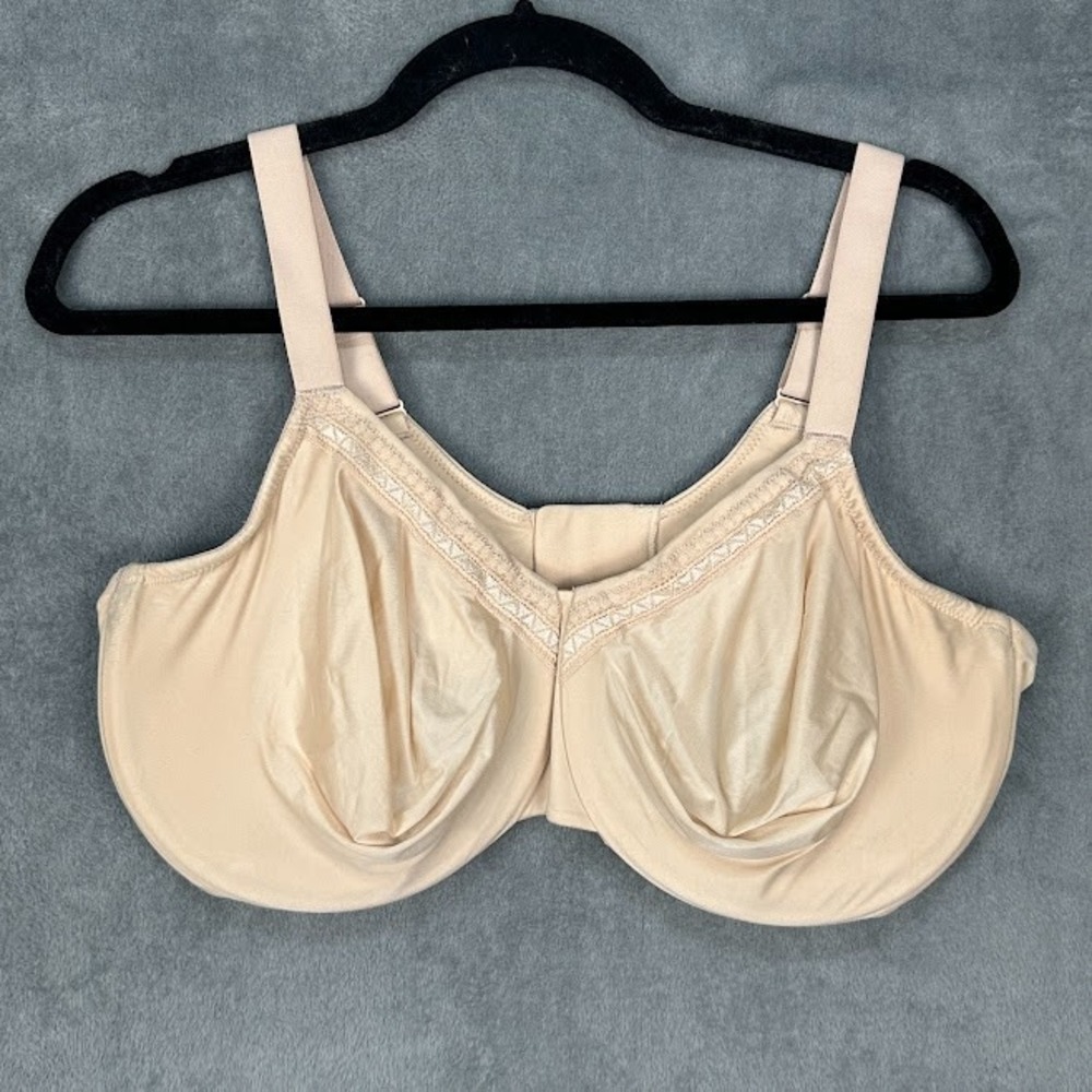 Wacoal Perfect Primer Bra Womens 42G Beige Full Coverage Underwire Adjustable